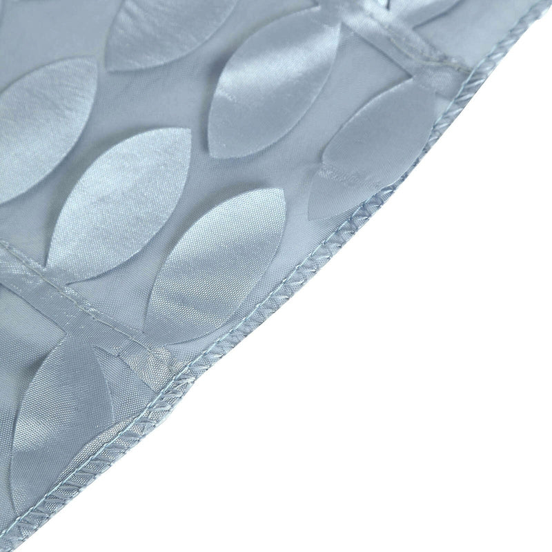 54" x 54" Taffeta Square Tablecloth with 3D Leaves Petals Design