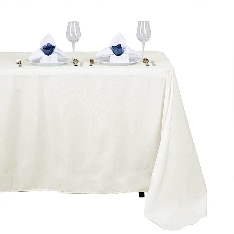 54" x 96" Polyester Rectangular Tablecloth
