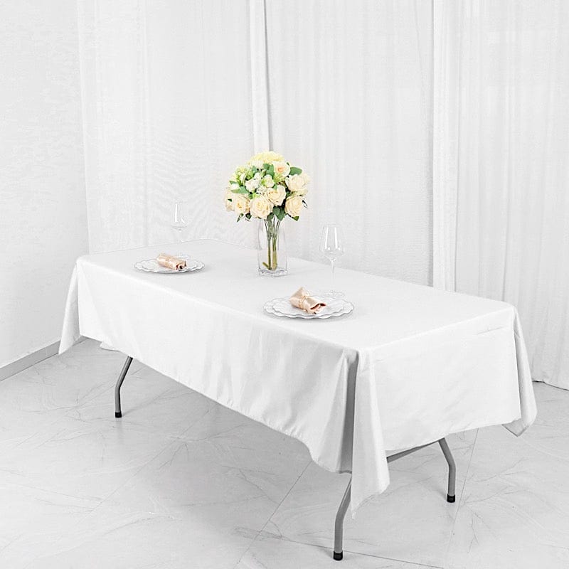 54" x 96" Polyester Rectangular Tablecloth
