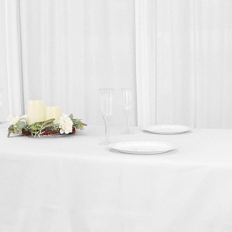 54" x 96" Polyester Rectangular Tablecloth