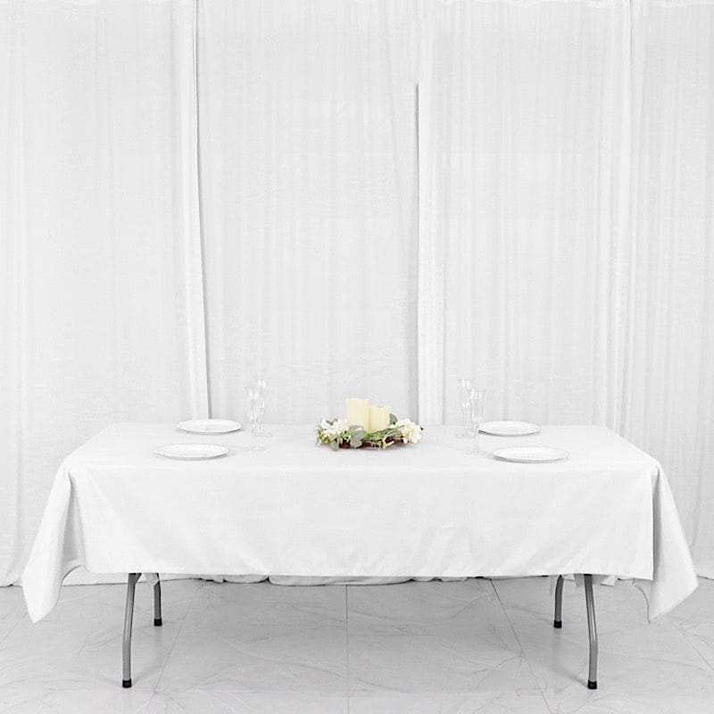 54" x 96" Polyester Rectangular Tablecloth