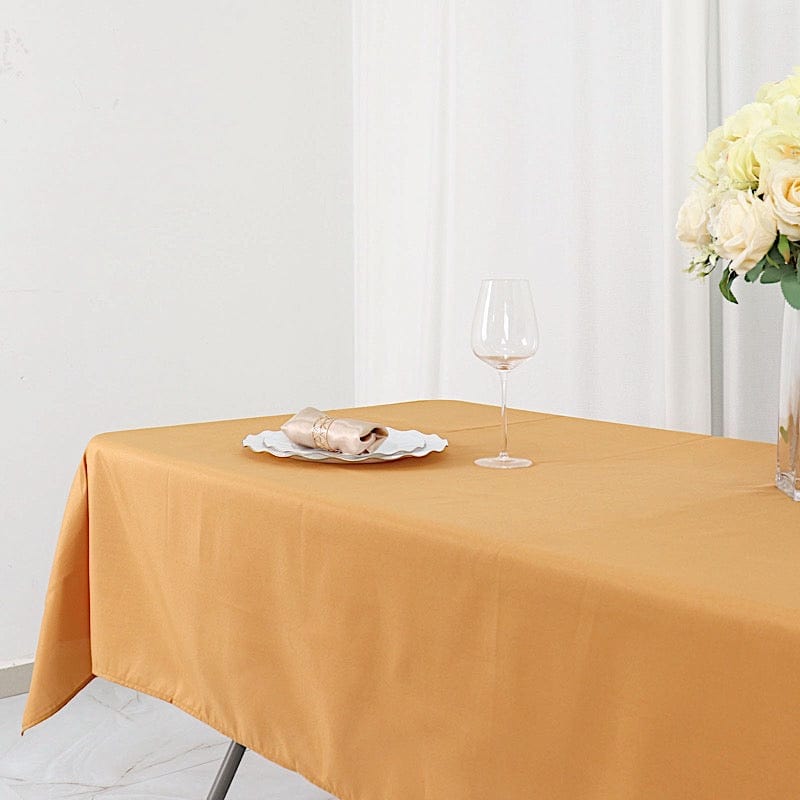 54" x 96" Polyester Rectangular Tablecloth