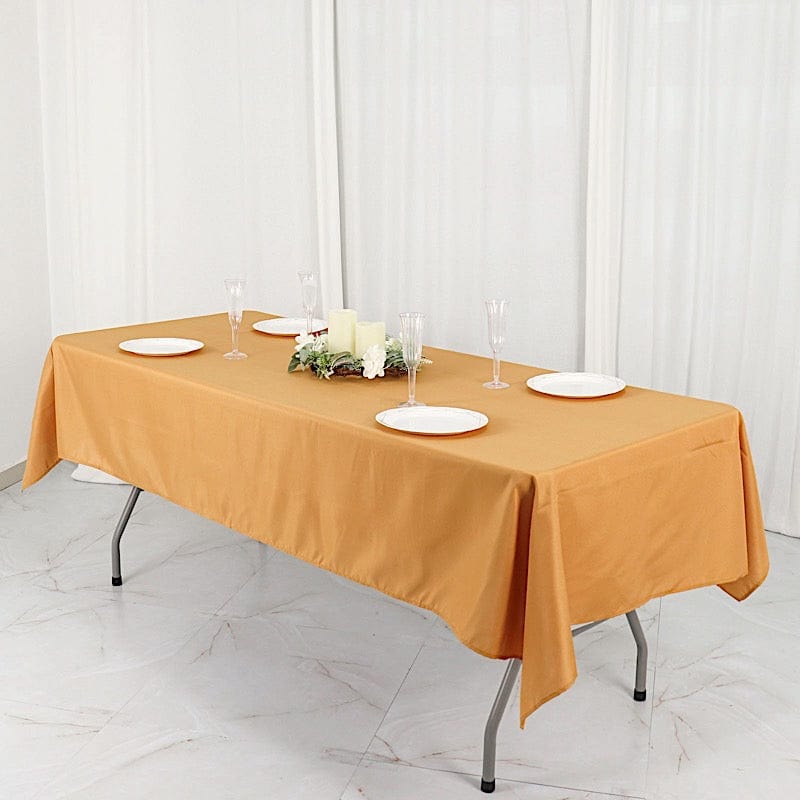 54" x 96" Polyester Rectangular Tablecloth