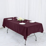 54" x 96" Polyester Rectangular Tablecloth