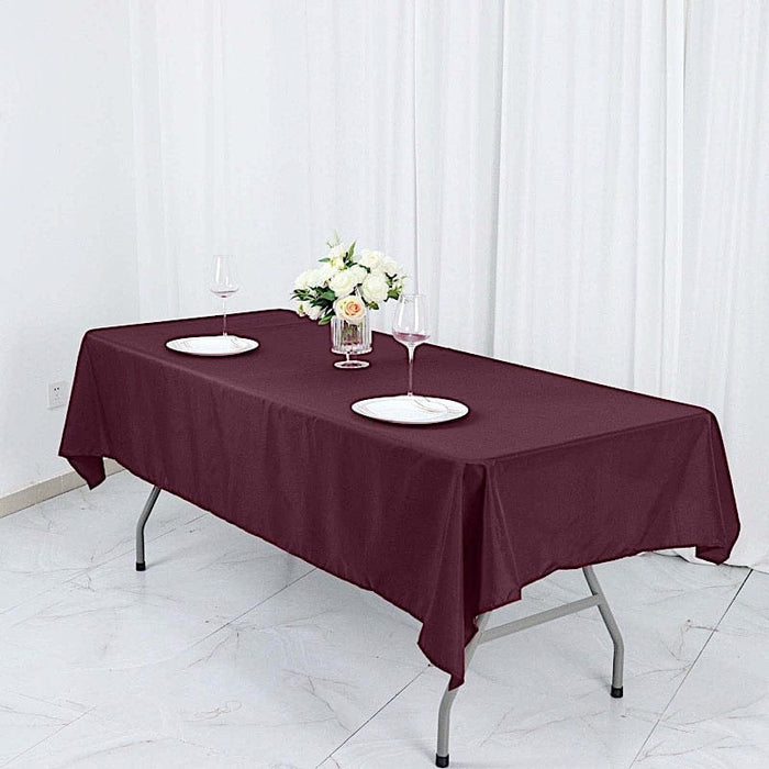 54" x 96" Polyester Rectangular Tablecloth