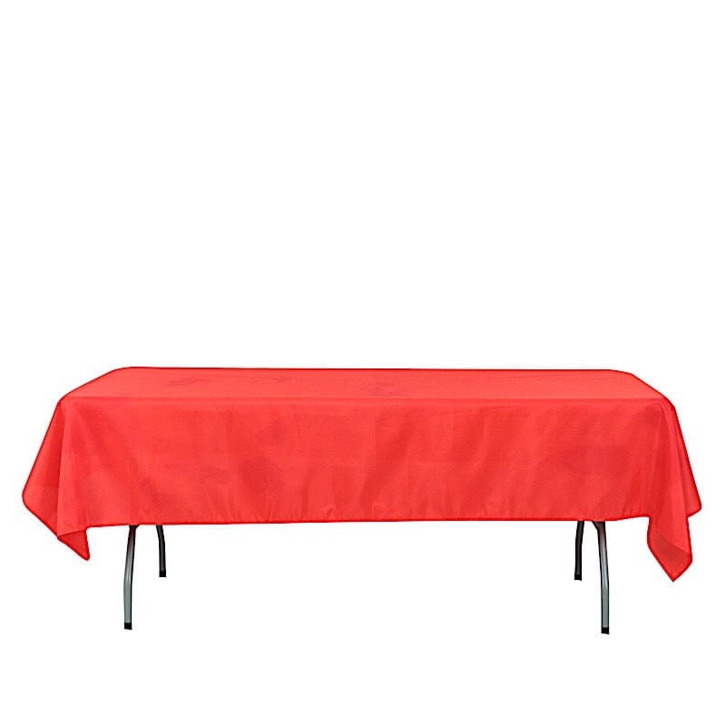 54" x 96" Polyester Rectangular Tablecloth