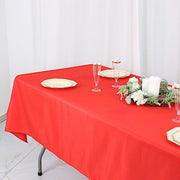 54" x 96" Polyester Rectangular Tablecloth