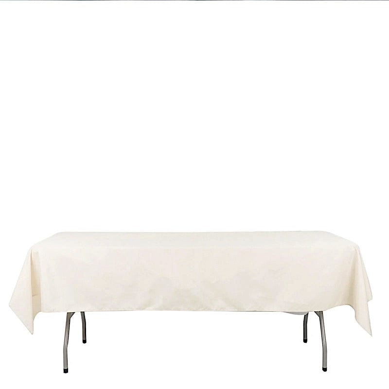 54" x 96" Polyester Rectangular Tablecloth