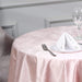 54"x54" Premium Velvet Square Table Overlay - Blush TAB_VEL_5454_046