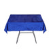 54"x54" Premium Velvet Square Table Overlay - Royal Blue TAB_VEL_5454_ROY