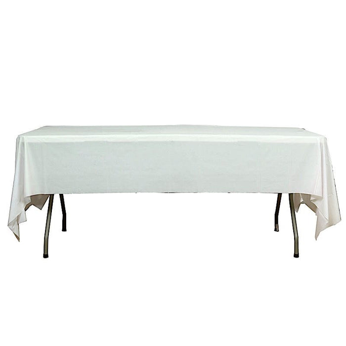 54x108" Disposable Plastic Table Cover Tablecloth TAB_PVC_S02_001