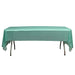 54x108" Disposable Plastic Table Cover Tablecloth TAB_PVC_S02_TURQ
