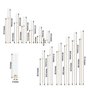 57" tall Candelabra Candle Holder Centerpiece with Glass