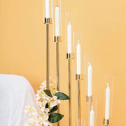 57" tall Candelabra Candle Holder Centerpiece with Glass