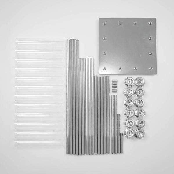 57" tall Candelabra Candle Holder Centerpiece with Glass