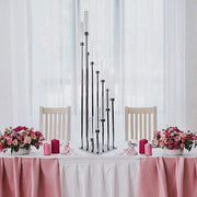 57" tall Candelabra Candle Holder Centerpiece with Glass