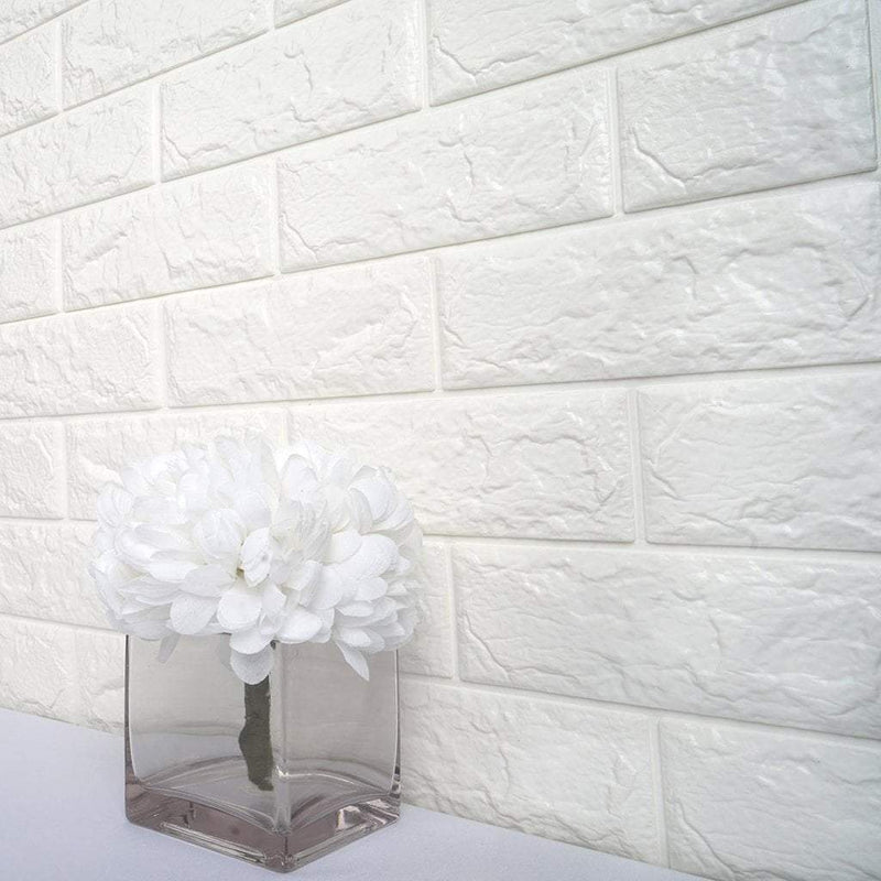 58 sq ft Faux Brick 3D Peel and Stick Wall Panels