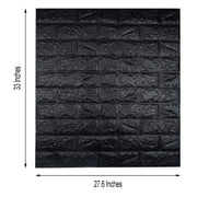 58 sq ft Faux Brick 3D Peel and Stick Wall Panels