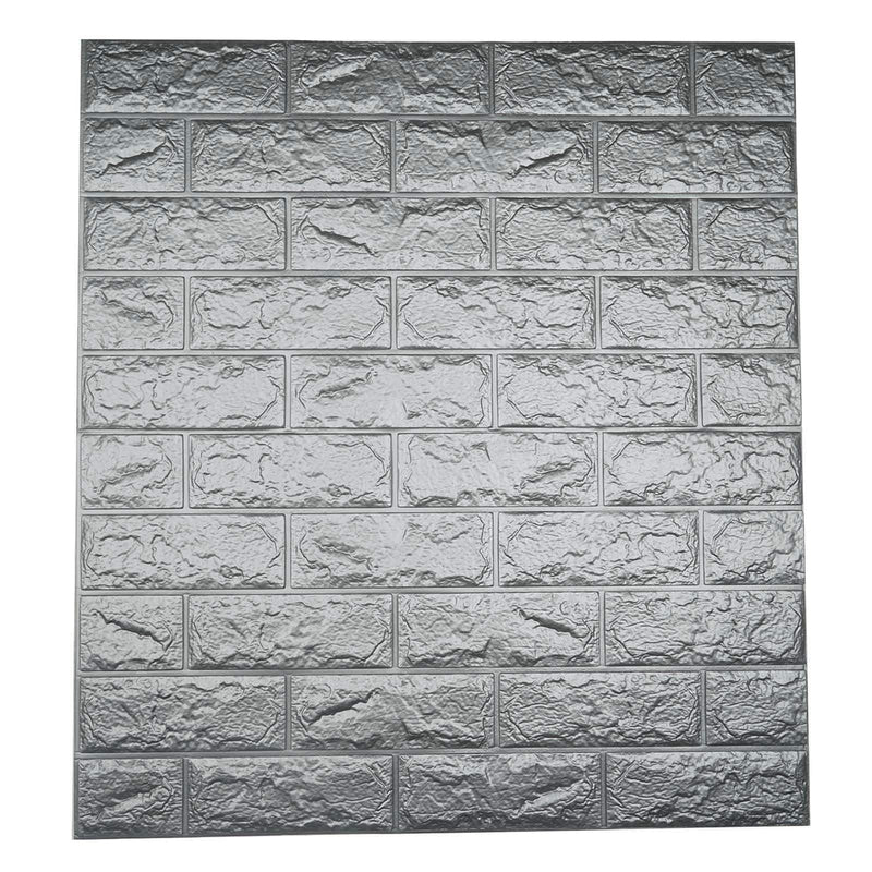 58 sq ft Faux Brick 3D Peel and Stick Wall Panels