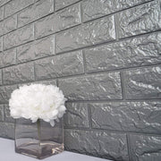 58 sq ft Faux Brick 3D Peel and Stick Wall Panels