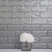 58 sq ft Faux Brick 3D Peel and Stick Wall Panels