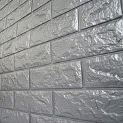 58 sq ft Faux Brick 3D Peel and Stick Wall Panels