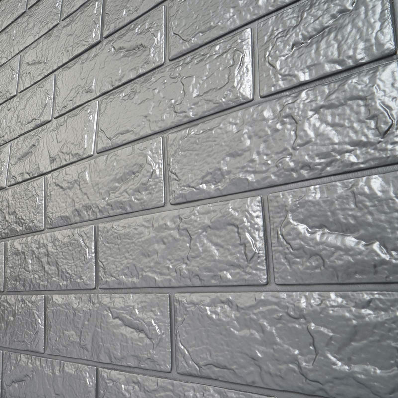 58 sq ft Faux Brick 3D Peel and Stick Wall Panels