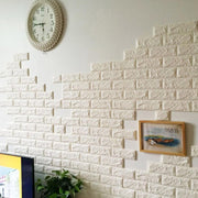 58 sq ft Faux Brick 3D Peel and Stick Wall Panels
