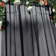 5ft x 14ft Premium Chiffon Sheer Backdrop Curtain Window Drape Panel