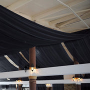 5ft x 14ft Premium Chiffon Sheer Backdrop Curtain Window Drape Panel