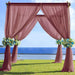 5ft x 14ft Premium Chiffon Sheer Backdrop Curtain Window Drape Panel