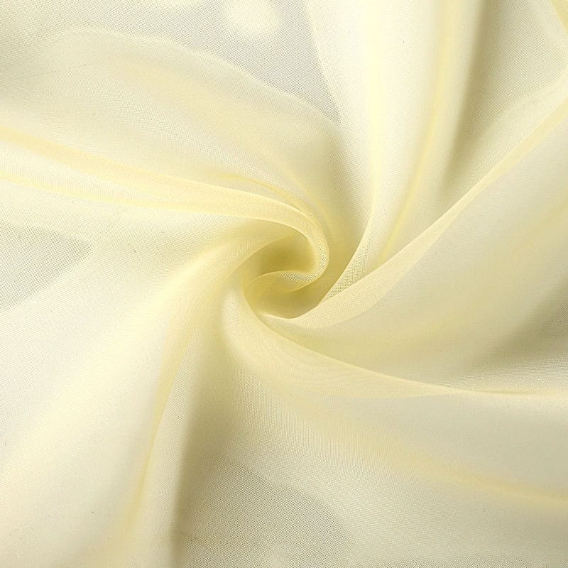 5ft x 14ft Premium Chiffon Sheer Backdrop Curtain Window Drape Panel