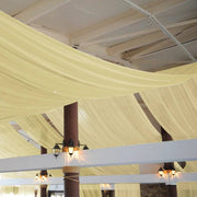 5ft x 14ft Premium Chiffon Sheer Backdrop Curtain Window Drape Panel