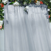 5ft x 14ft Premium Chiffon Sheer Backdrop Curtain Window Drape Panel