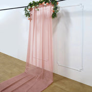 5ft x 14ft Premium Chiffon Sheer Backdrop Curtain Window Drape Panel