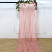 5ft x 14ft Premium Chiffon Sheer Backdrop Curtain Window Drape Panel
