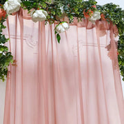 5ft x 14ft Premium Chiffon Sheer Backdrop Curtain Window Drape Panel