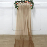 5ft x 14ft Premium Chiffon Sheer Backdrop Curtain Window Drape Panel