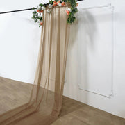 5ft x 14ft Premium Chiffon Sheer Backdrop Curtain Window Drape Panel