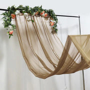 5ft x 14ft Premium Chiffon Sheer Backdrop Curtain Window Drape Panel