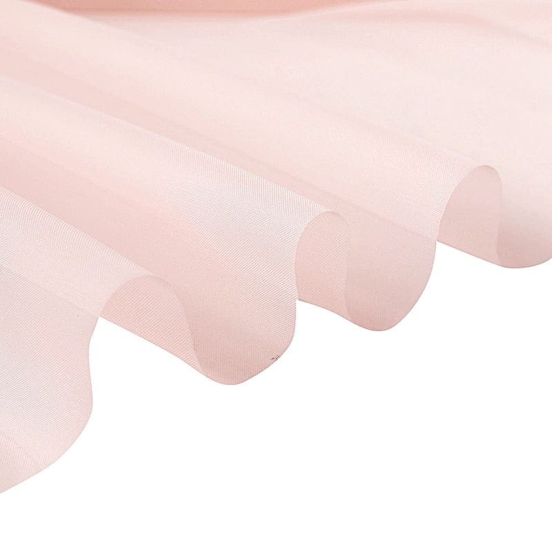 5ft x 32ft Premium Chiffon Sheer Backdrop Curtain Panel Ceiling Drape