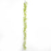 6.5 ft Artificial Peperomia Tetragona Leaves Garland Faux Hanging Vine - Green and White ARTI_GLND_GRN019