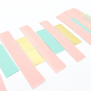 6.5 ft Metallic Rectangle Paper Strips Hanging Garland