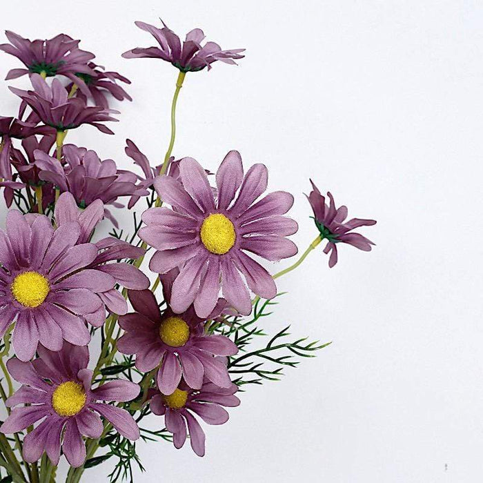 6 Bushes 20" Silk Artificial Daisy Flowers Sprays ARTI_DAIS_001_EGG