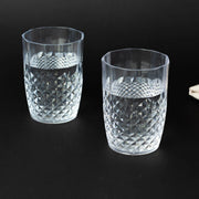 6 Clear 16 oz Crystal Plastic Drinking Glasses - Disposable Tableware DSP_CUCT006_16_CLR