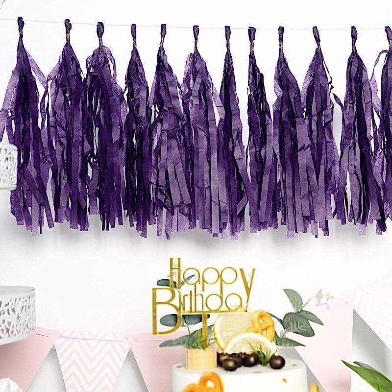 6 feet Tassel Tissue Paper Garland