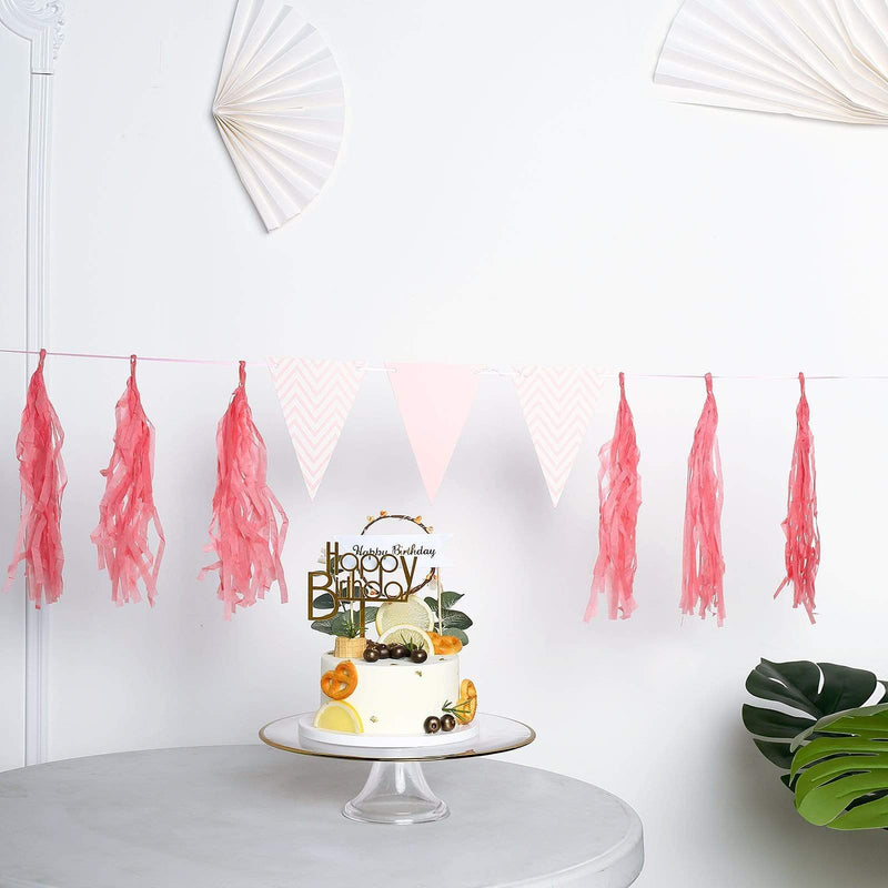 6 feet Tassel Tissue Paper Garland