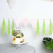 6 feet Tassel Tissue Paper Garland