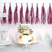 6 feet Tassel Tissue Paper Garland