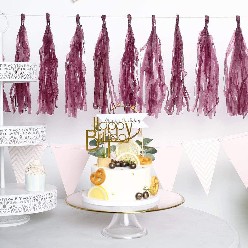 6 feet Tassel Tissue Paper Garland